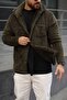 Plush Jacket Unisex Regular Fit Pocket Detailed - 2