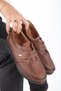 The Dortex CD03 Genuine Leather Outside and Inside Velcro Comfortable Mold Orthopedic Women's Shoes - 3