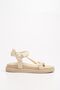 Flat Nut Velcro Sports Orthopedic Comfortable Sole Summer Women's Sandals - 3