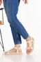 Flat Nut Velcro Sports Orthopedic Comfortable Sole Summer Women's Sandals - 5