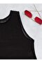 Tulle Crew Neck Gathered Sides Mini Tulle Pareo Beachwear - 4