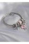 Model Charm Pink Fish Steel Women's Bracelet Coskun Store