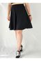 Women's Black Elastic Six-Piece Diver's Bellows Skirt - 2