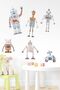 Cute Robot Men Sticker Set Kids Baby Room Sticker - 2