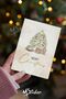 New Year's Gift Card 16 Pieces New Year's Greeting Card Special Textured Paper with Note on the Back