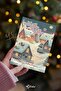 New Year's Gift Card 16 Pieces New Year's Greeting Card Special Textured Paper with Note on the Back