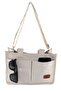 Canvas Hand and Shoulder Bag. Cream Handbag. Women's Handbag. Cream Shoulder Bag. Hanging Bag. - 8