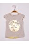 Girl's Foil Palm Printed T-Shirt