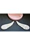 Double Wing, Bird Wing Board Ornament Magnet Silicone Mold K-606, Polyester Stone Powder Plaster Candle Mold - 3