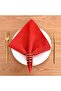 40x40 Linen Presentation Napkin - 4 Pieces for Hotel, Party, Presentation, Restaurant, Invitation