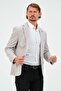Men's Blazer Jacket - Cream, Slim Fit and Lined, Stylish Jacket - 5