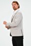 Men's Blazer Jacket - Cream, Slim Fit and Lined, Stylish Jacket - 6