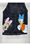 Girl's Jeans Gilet Salopet - 3