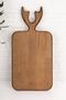 Geyikli Wooden Presentation and Cutting Board, Decorative Wooden Oak