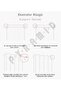 Linen Blackout Blackout Curtain Thermal Layered Polar White Background Curtain Non-Pleated Single Panel - 6