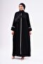 Fabric Dubai Silk Luxury Abaya Nursena Quality Hijab Outerwear for Special Occasions