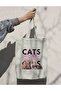 Cats Kediler Animals Y2K Pinterest Cloth Bag Tote Bag - 2