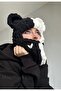 Snow Mask Hat Puffy Beanie Ski&Snowboard Balaclava - 2