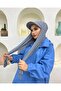 شال حجاب مع قبعة جاهزة للاستخدام اليومي - 3