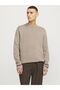 ستريكبولوفر مع روندهالس Einfarbig Strickpullover مع روندهالس