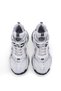 Women's Sneakers Thick Sole Ankle Lace-Up Sports Shoes Punes Gray - 6