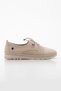 Women's Genuine Leather Comfort Casual Shoes Lace-up Demas beige - 5