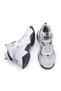 Women's Sneakers Thick Sole Ankle Lace-Up Sports Shoes Punes Gray - 7