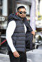 New Season Men's Removable Hooded Inflatable Vest - 3