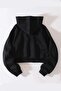 Premium Black Crop Cardigan - 2 Thread - 3