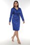 X Modapo Women's Stone Embroidered Double Breasted Midi Dress - 3