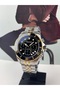 Black Steel Groom's Watch - 100 Meters Waterproof - 2
