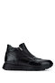 Men's Genuine Leather Black Casual Boots