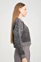 Women's Strickery Cardigan with Colour Promotion - 3