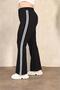 White Striped Spanish Leg Sweatpants - 2