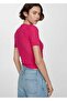 Short-sleeved perforated sweater - 4