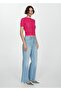 Short-sleeved perforated sweater - 2