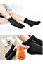 Women's Plush Socks Black Thick Winter Thermal Fleece Socks Plush Socks with Fleece Inside - 2