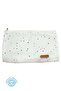 Organic Cotton Liquid Proof Zippered Handbag Cosmos White - 2
