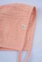 Muslin English Baby Hat Pink Organic Cotton - 4