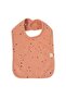 Organic Cotton Liquid Proof Bib Cosmos Pink