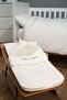 Stroller Coverall Newborn Footmuff Cosmos White Organic Cotton