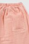 Organic Cotton Muslin Double Breasted Baby Set Pink - 6