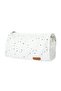 Organic Cotton Liquid Proof Zippered Handbag Cosmos White - 3