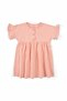 Muslin Dress Pink Organic Cotton - 3