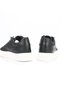 24070 Men's Black and White Genuine Leather Bruyne Thick Platform Sole Orthopedic Oxford Casual Sports Shoes - 4