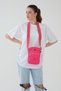 Women's Shoulder Crossbody Phone Holder Bag Strap Bag Waterproof Crinkle Fabric New Season Otranto Model - 3