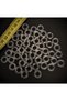 Curtain Double-Breasted Ring - Fold Ring - Transparent Curtain Ring 40 Pieces