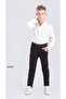 School Pants with Elastic Waist