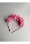 Pink Flower Patterned Maternity Crown