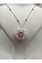 Large Cevşen Necklace - with Chain - Necklace Lanyard Gift / Handmade Crystal Beads Knitted / - 3